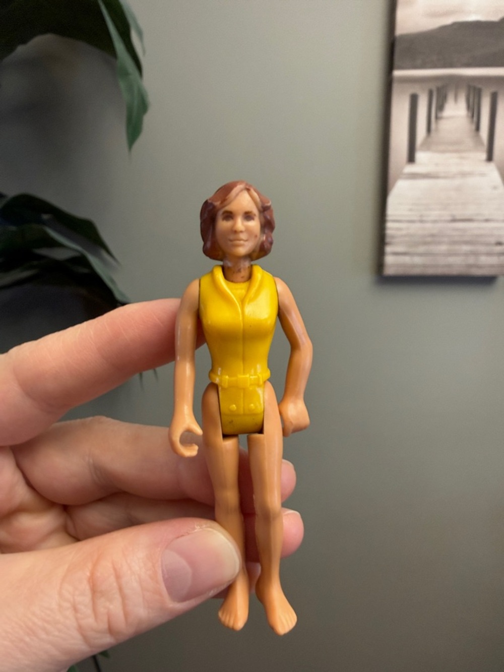Vintage 1974 Fisher-Price Adventure People Action Figure Toys Realistic Person